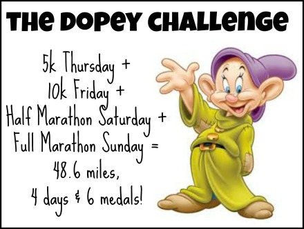 Dopey Challenge Graphic
