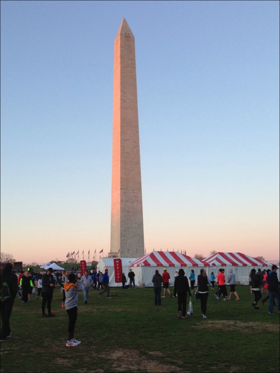 Washington Monument Pre-Race
